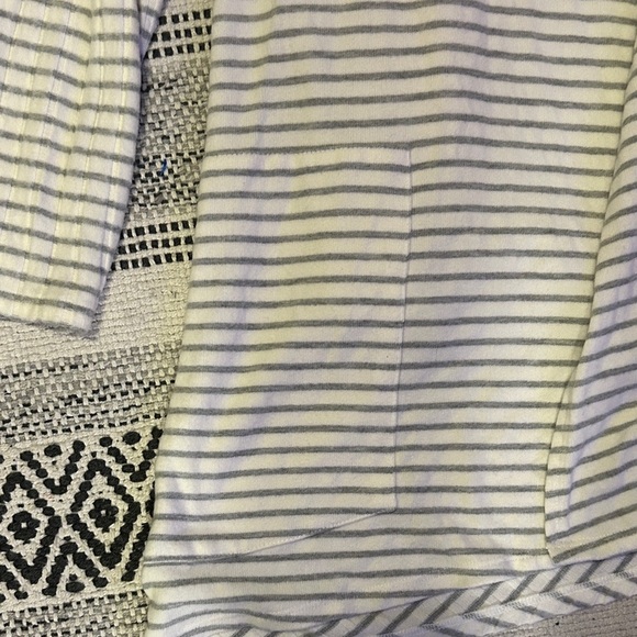 Striped Open Front Cardigan with tank top size 1 - Picture 2 of 4